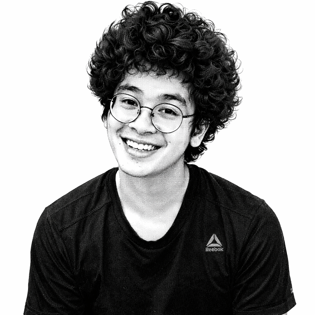 Group of colleagues greeting each other in a stylized blue duotone treatment